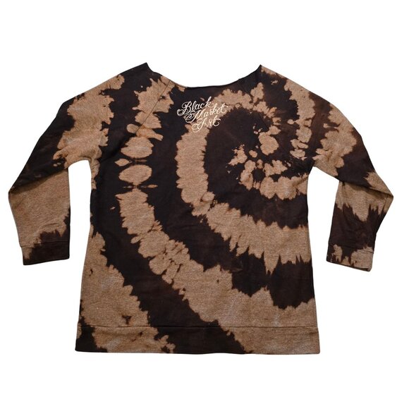 Customized Black Market Art Mickey Skull Top – Size Medium - Picture 3 of 6